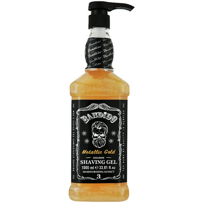 Гель для бритья, золотой металлик - Bandido Shaving Gel Metallic Gold
