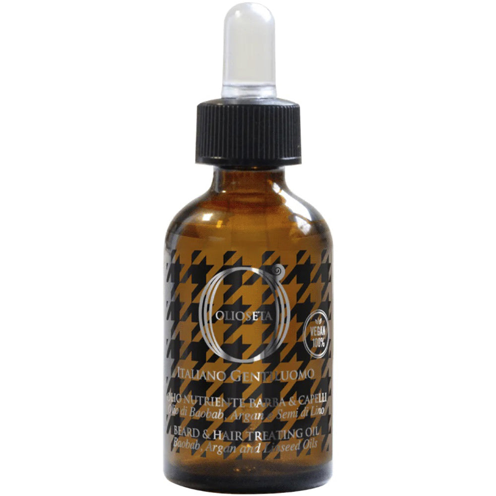 Лікувальна олія для бороди та волосся - Barex Italiana Olioseta Italiano Gentiluomo Beard &amp; Hair Oil