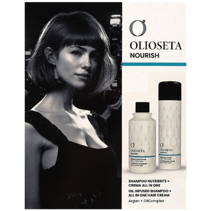 Ультраживильний набір для волосся - Barex Italiana Olioseta Nourish Kit