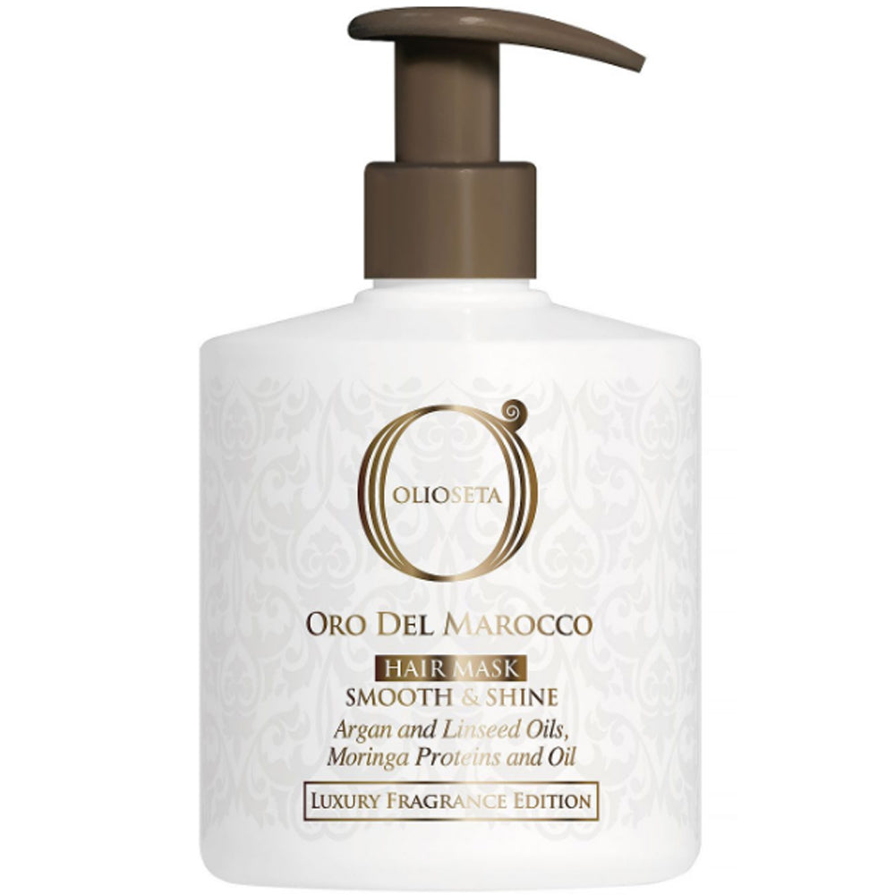 Маска Гладкість та блиск - Barex Italiana Olioseta Oro Del Marocco Hair Mask Smooth &amp; Shine