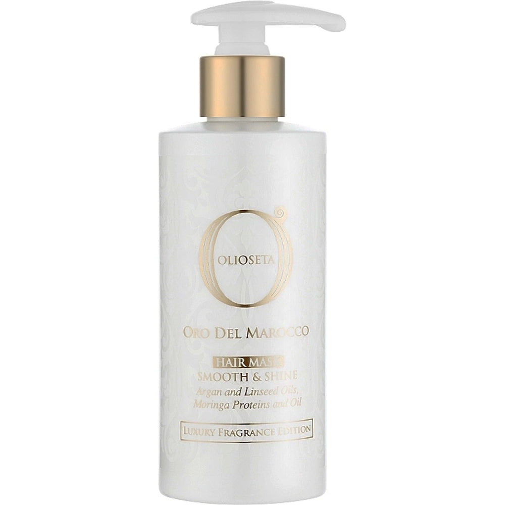 Маска Гладкість та блиск - Barex Italiana Olioseta Oro Del Marocco Hair Mask Smooth &amp; Shine
