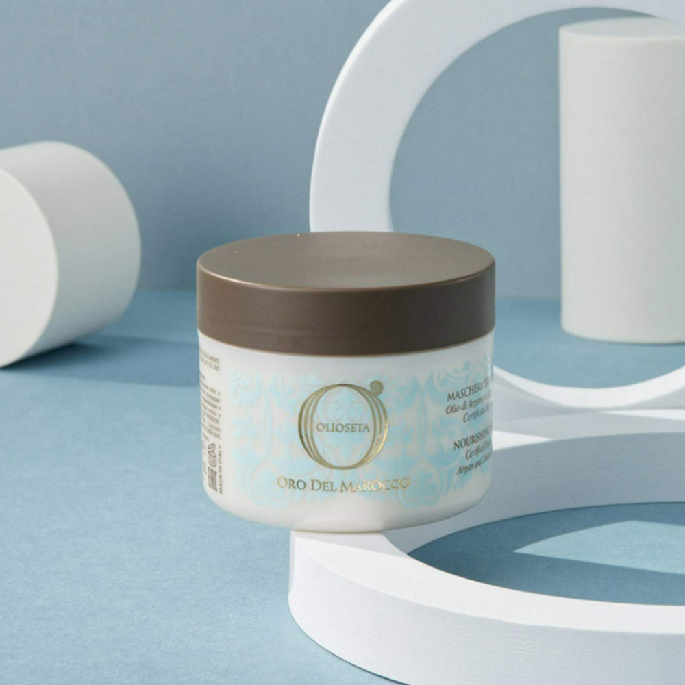 Barex Italiana Olioseta Oro Del Marocco Nourishing Mask — Маска живильна Золото Марокко