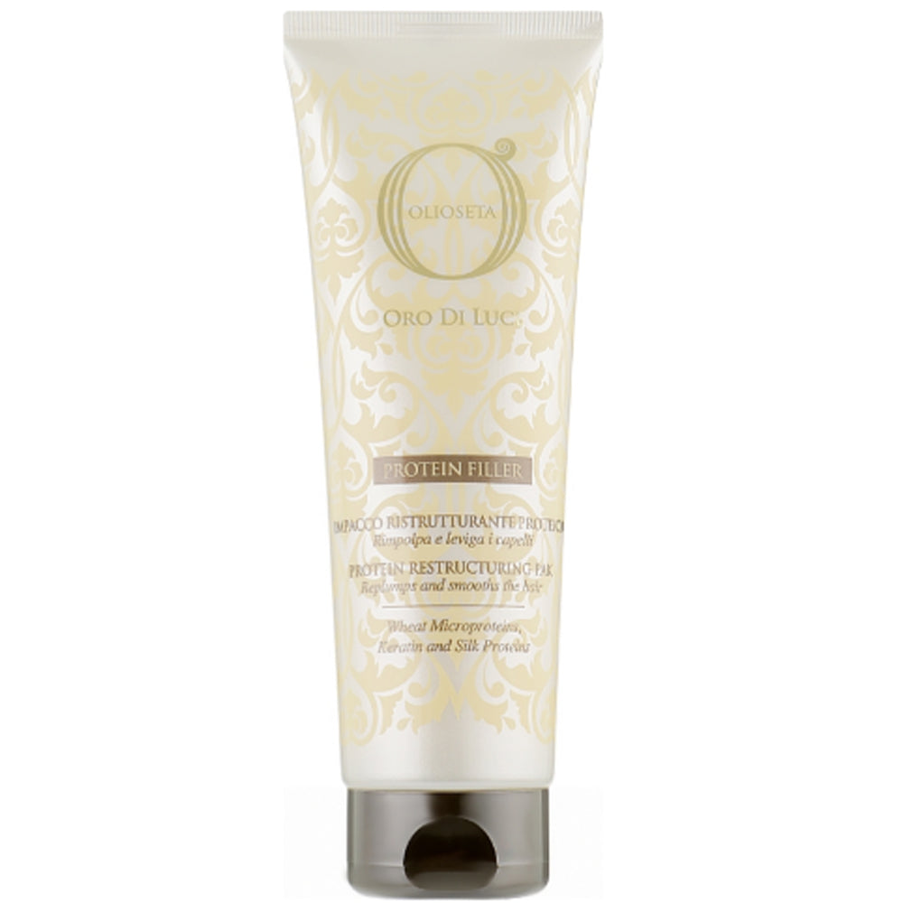 Ліпідна маска протеїновий філер - Barex Italiana Olioseta Oro Di Luce Protein Filler Mask