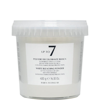 Пудра обесцвечивающая белая (до 7 уровней) - Barex Italiana Techni.Lab White Bleaching Powder