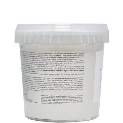 Пудра обесцвечивающая белая (до 7 уровней) - Barex Italiana Techni.Lab White Bleaching Powder