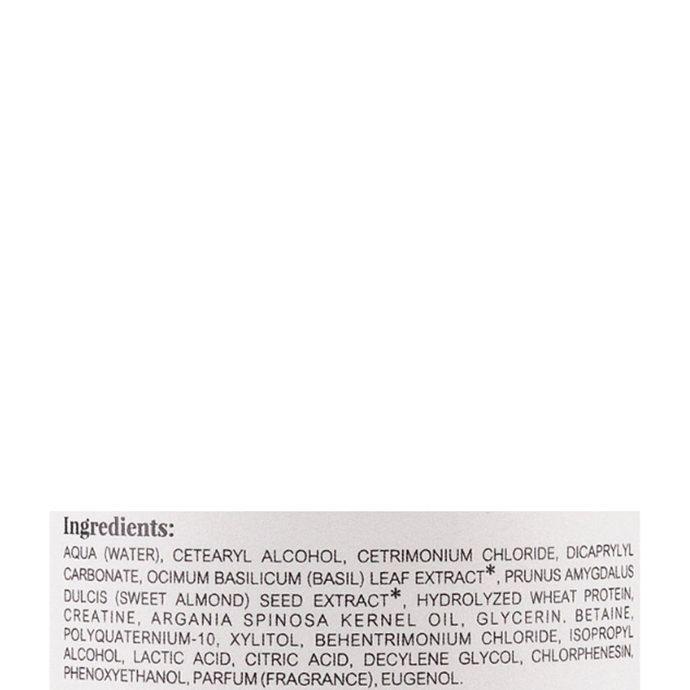Кондиционер «Яркость Увлажнения и Блеск» для сухих волос - Nook Beauty Family Organic Basilico &amp; Mandorla Crema Rugiada