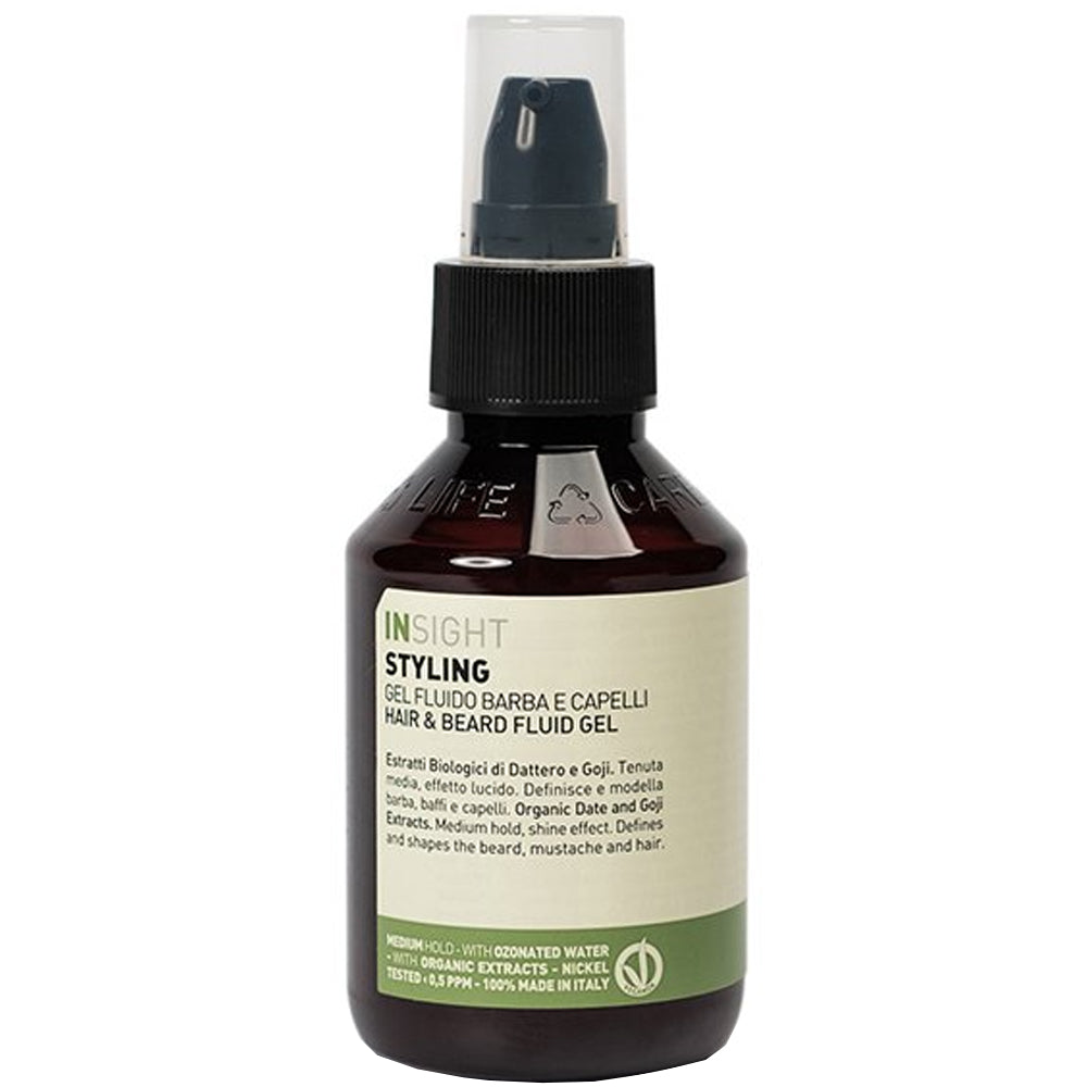 Insight Styling Hair &amp; Beard Fluid Gel - Гель для моделювання волосся і бороди