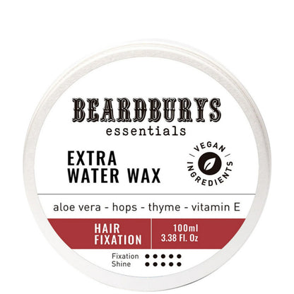 Віск для волосся сильної фіксації - Beardburys Essentials Extra Water Wax