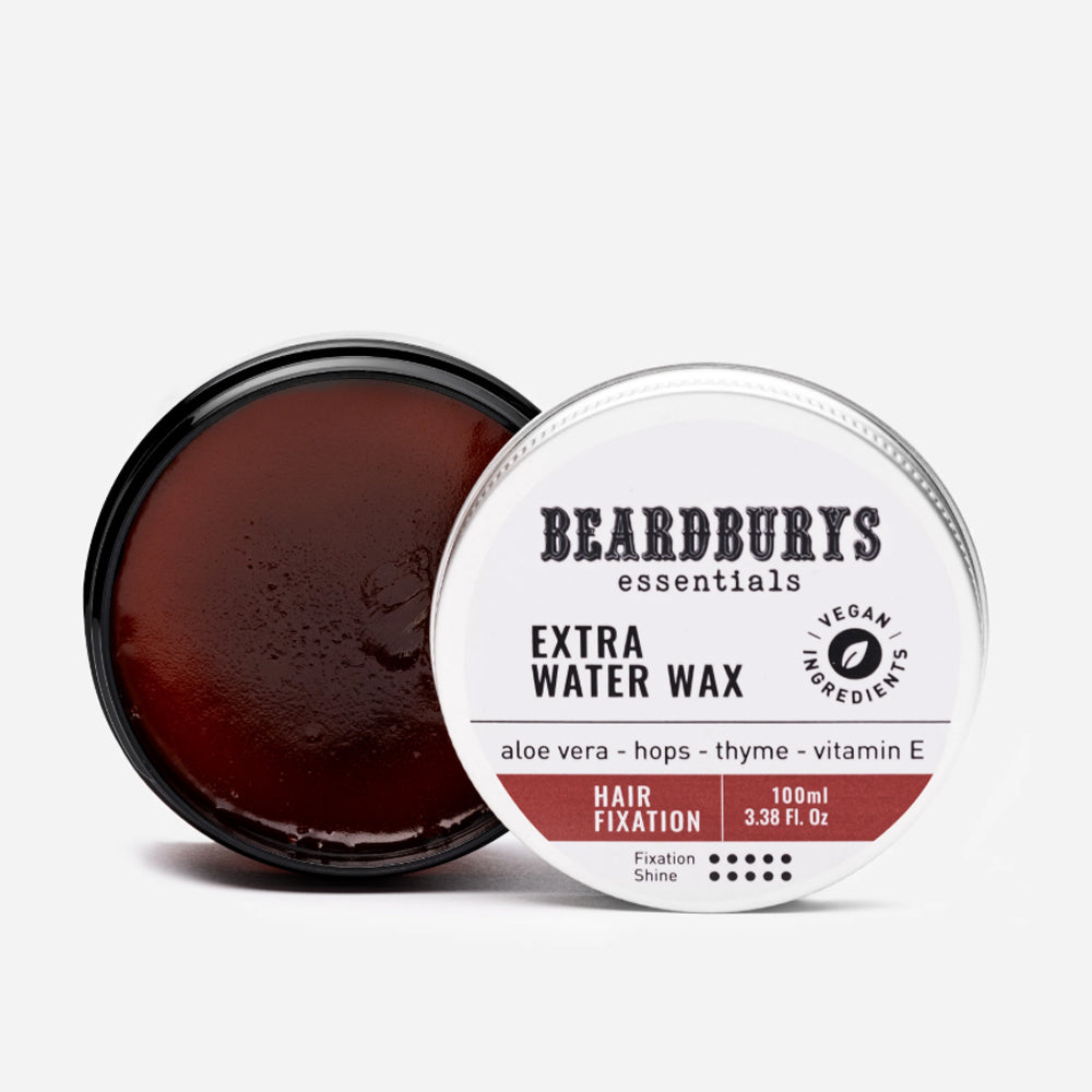 Воск для волос сильной фиксации - Beardburys Essentials Extra Water Wax