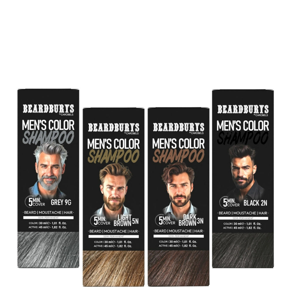 Набір для фарбування волосся, бороди та вусів - Beardburys