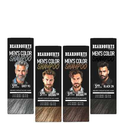 Набір для фарбування волосся, бороди та вусів - Beardburys