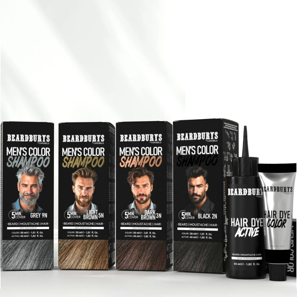Набір для фарбування волосся, бороди та вусів - Beardburys 3