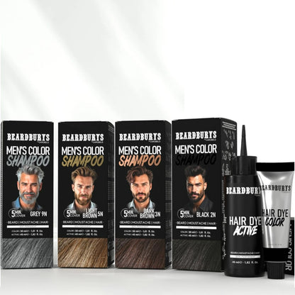Набір для фарбування волосся, бороди та вусів - Beardburys 3