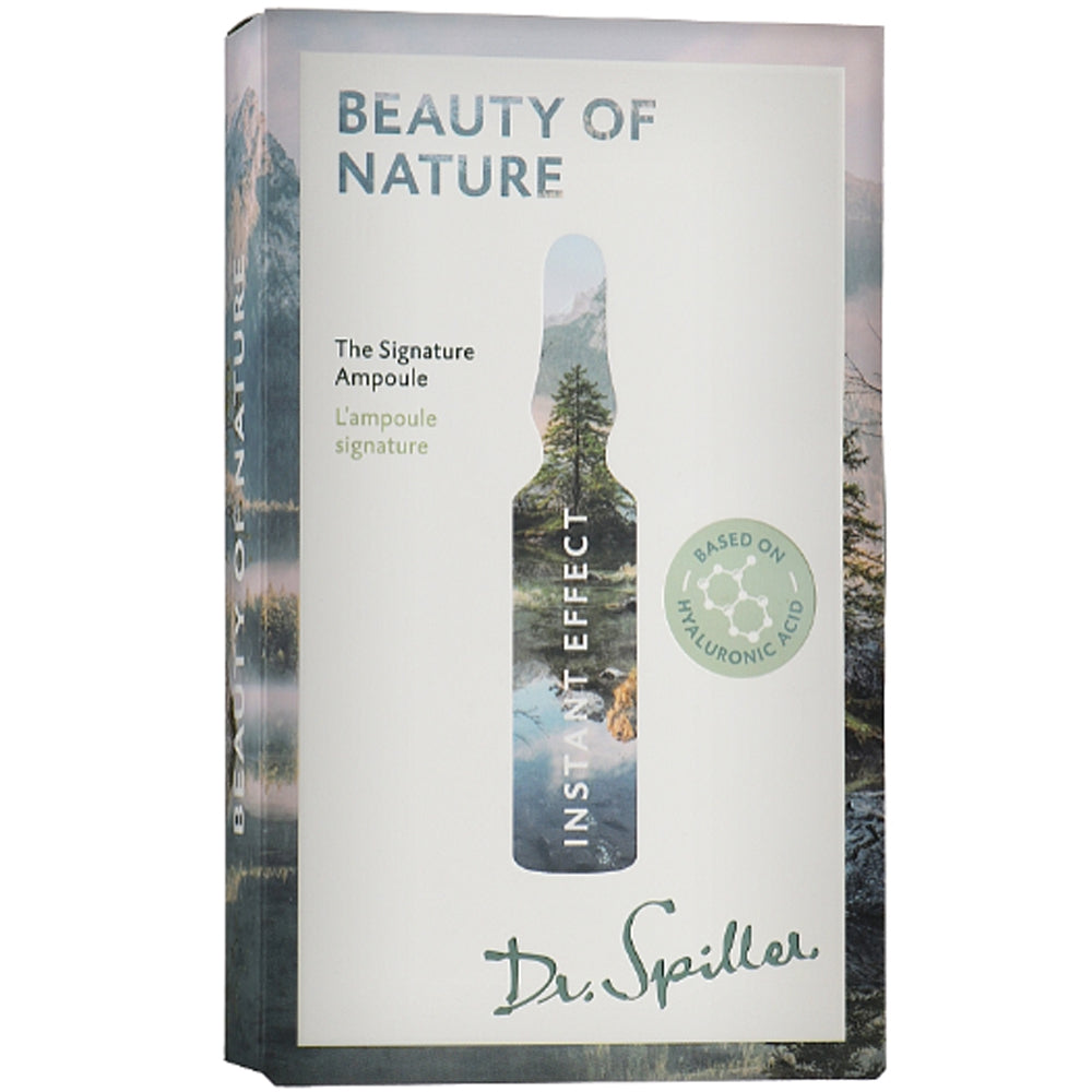 Ампульный концентрат с мгновенным лифтинг-эффектом – Dr. Spiller Beauty of Nature Instant Effect
