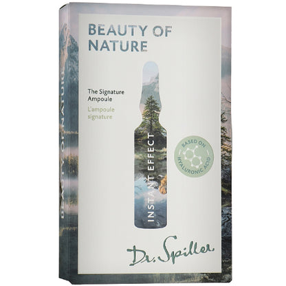 Ампульний концентрат з миттєвим ліфтинг-ефектом - Dr. Spiller Beauty of Nature Instant Effect