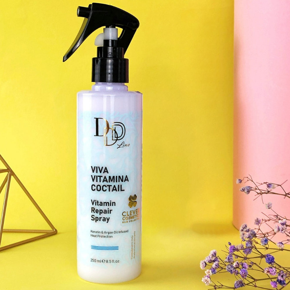 Незмивний відновлювальний спрей Сила Вітаміну - Clever Hair Cosmetics 5