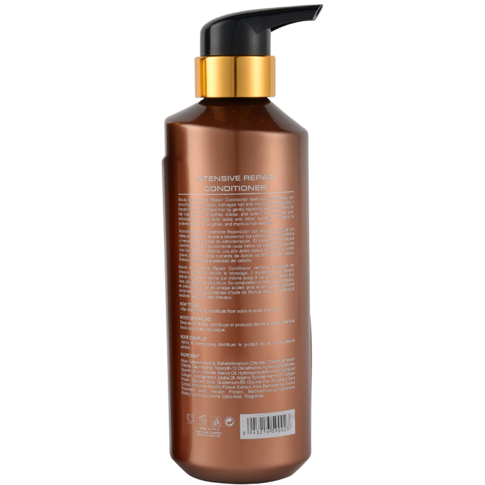 Bingo Hair Cosmetic Marula Oil Intensive Repair Conditioner - Кондиціонер для волосся з олією марули
