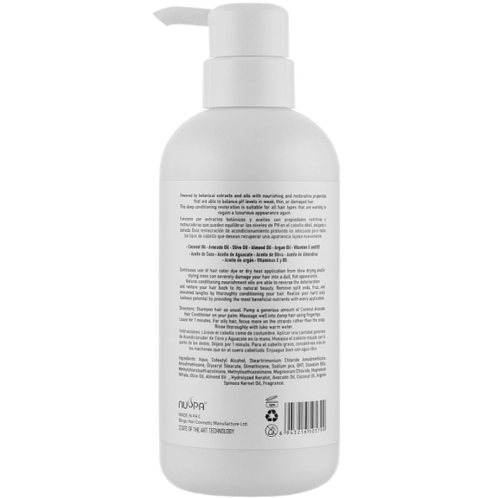 Bingo Hair Cosmetic Nuspa Coconut Avocado Conditioner - Кондиціонер для волосся з кокосом і авокадо