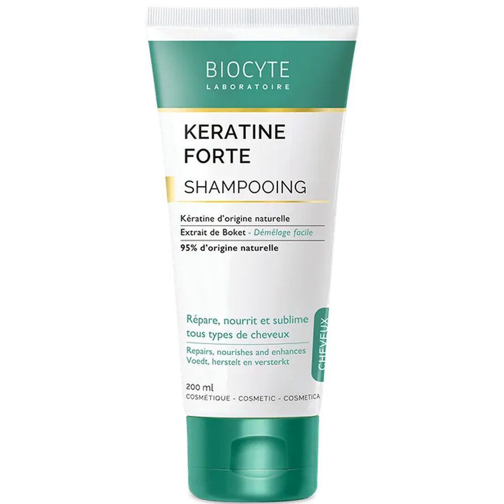 Шампунь із чистим кератином - Biocyte Keratine Forte Shampoing