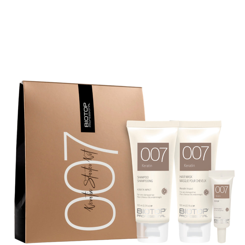 Набір стартовий для волосся - Biotop 007 Keratin Kit