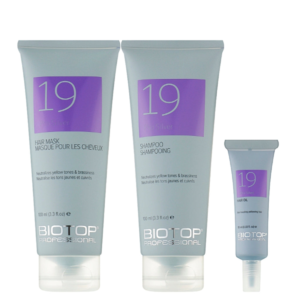 Набір стартовий для волосся - Biotop 19 Pro Silver
