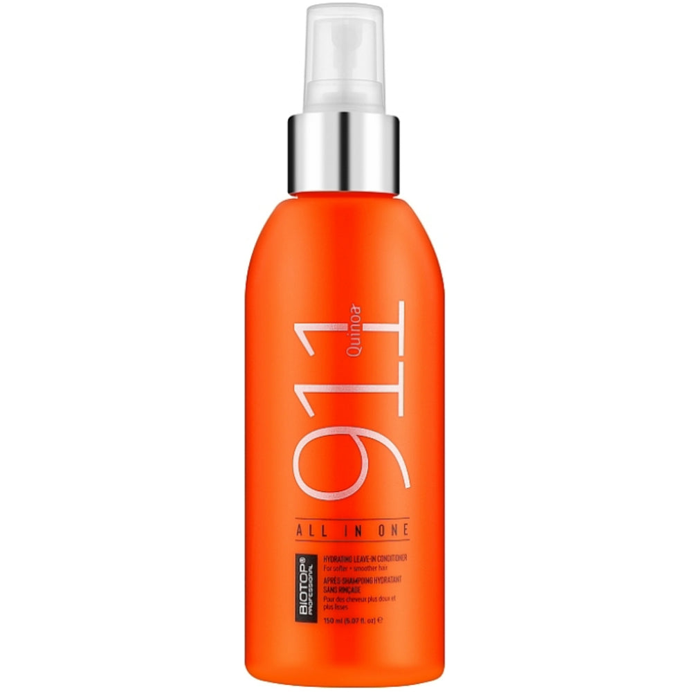 Спрей для волосся з кіноа - Biotop 911 All In One Hydrating Leave-In Conditioner