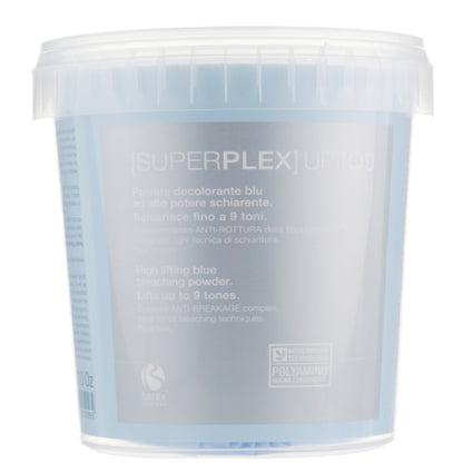 Barex Italiana Superplex Bleaching Powder - Порошок знебарвлюючий до 9 тонів, блакитний