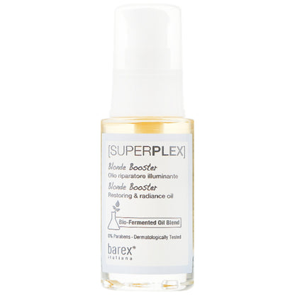 Barex Italiana Superplex Blonde Booster - Відновлююча олія-блиск для волосся