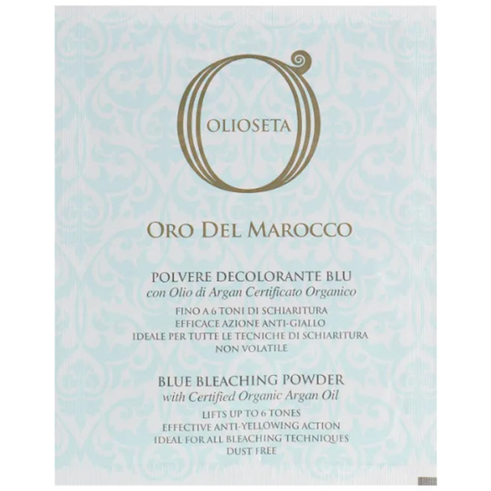 Barex Italiana Olioseta ODM Blue Bleaching Powder - Порошок знебарвлюючий з маслом аргани