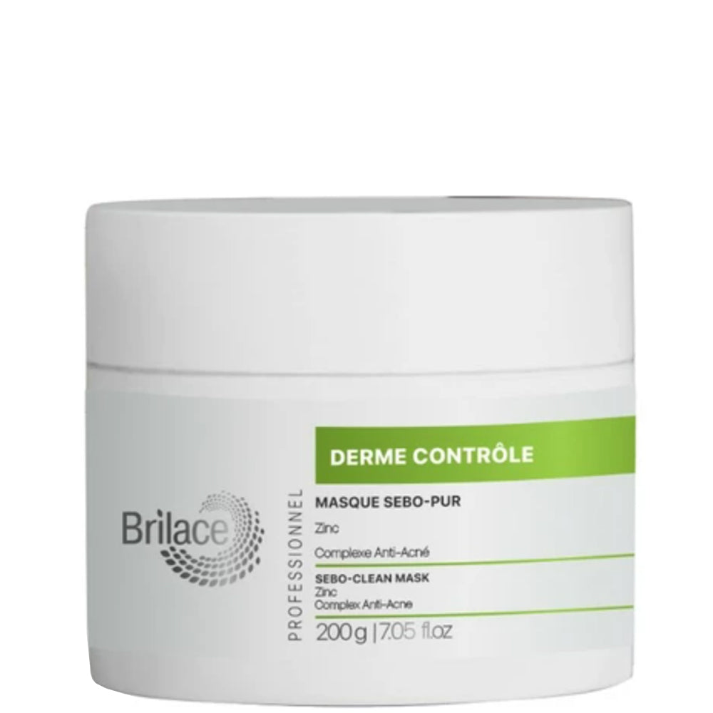 Маска для лица Очищающая - Brilace Derme Controle Sebo-Clean Mask