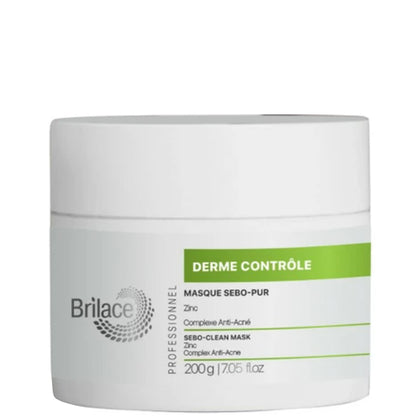 Маска для обличчя Очищуюча - Brilace Derme Controle Sebo-Clean Mask
