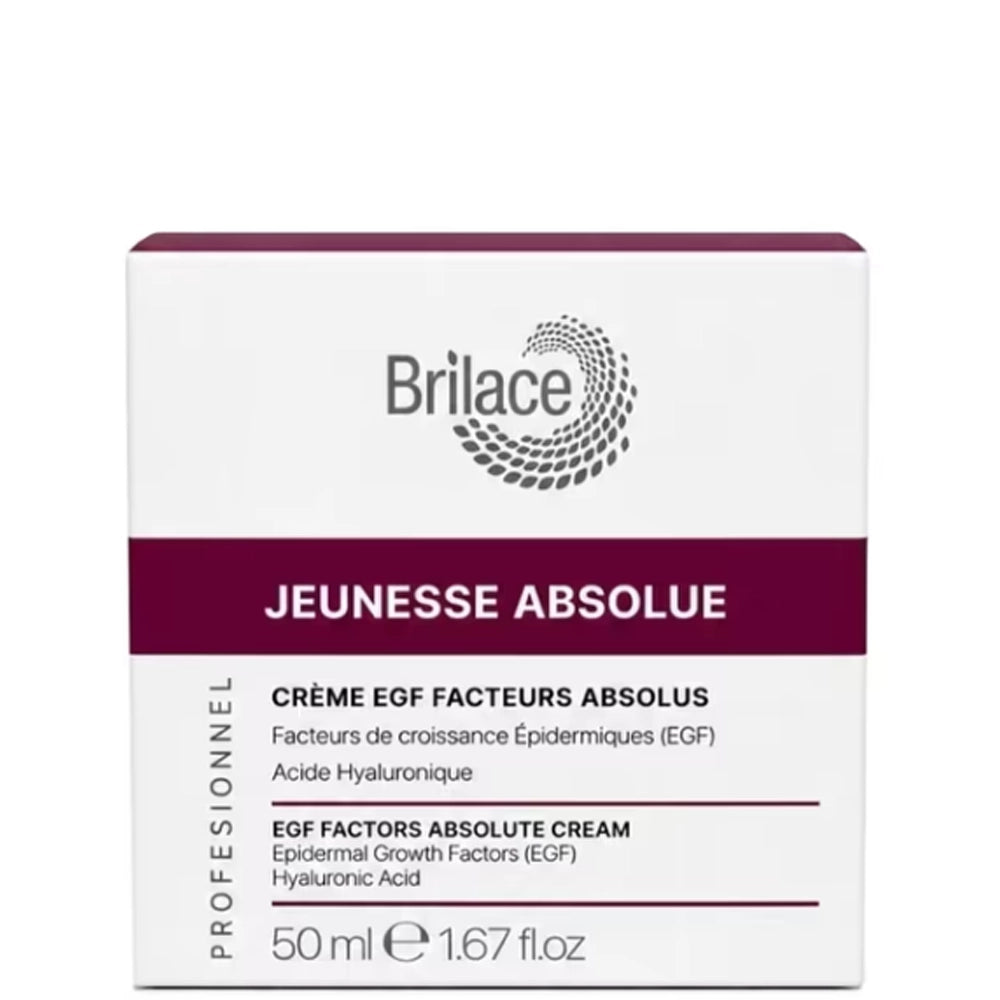 Крем для обличчя Фактор Абсолю - Brilace Jeunesse Absolue EGF Factors упаковка