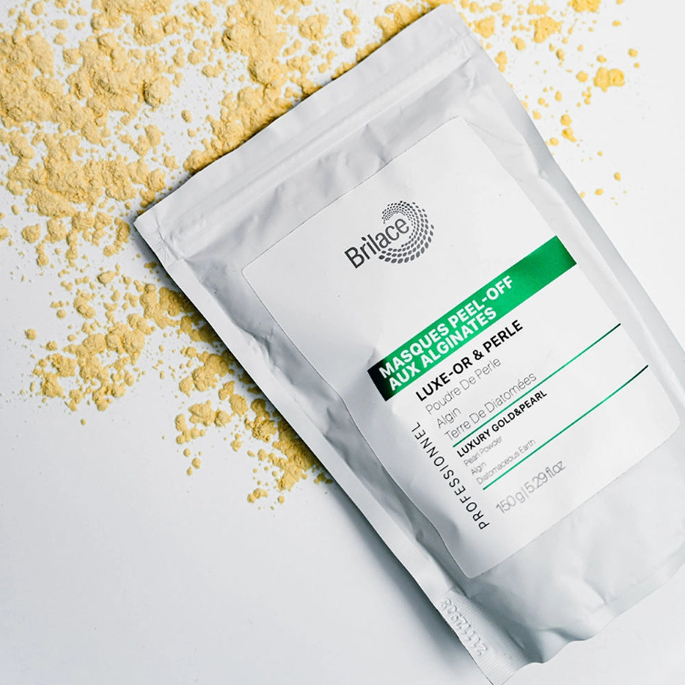 Альгінатна маска із золотом та перлами - Brilace 5