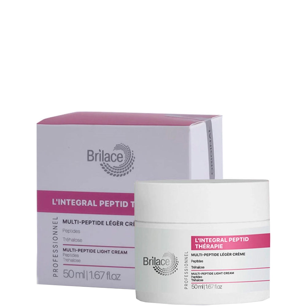 Легкий мульти-пептидний крем - Brilace упаковка