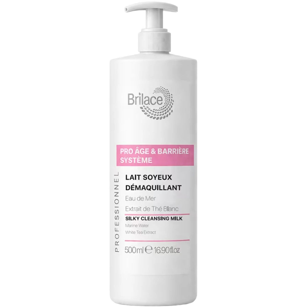 Шовкове молочко для демакіяжу - Brilace Silky Cleansing Milk