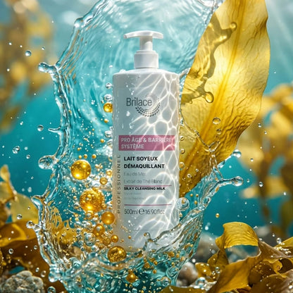 Шовкове молочко для демакіяжу - Brilace Silky Cleansing Milk 5