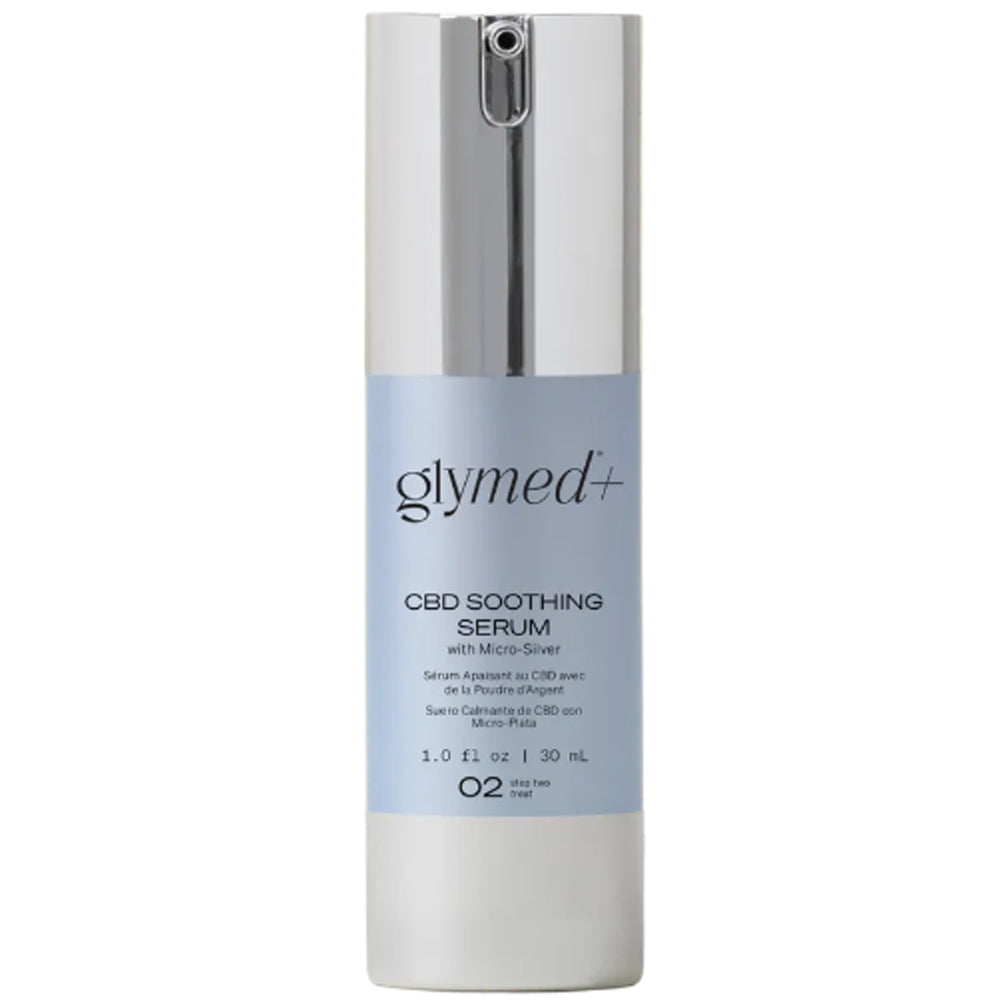 Легкий крем з канабіноїдами та мікросріблом - Glymed CBD Soothing Serum with Micro-Silver