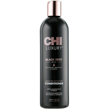 CHI Luxury Black Seed Oil Moisture Replenish Conditioner - Зволожуючий кондиціонер з маслом чорного кмину