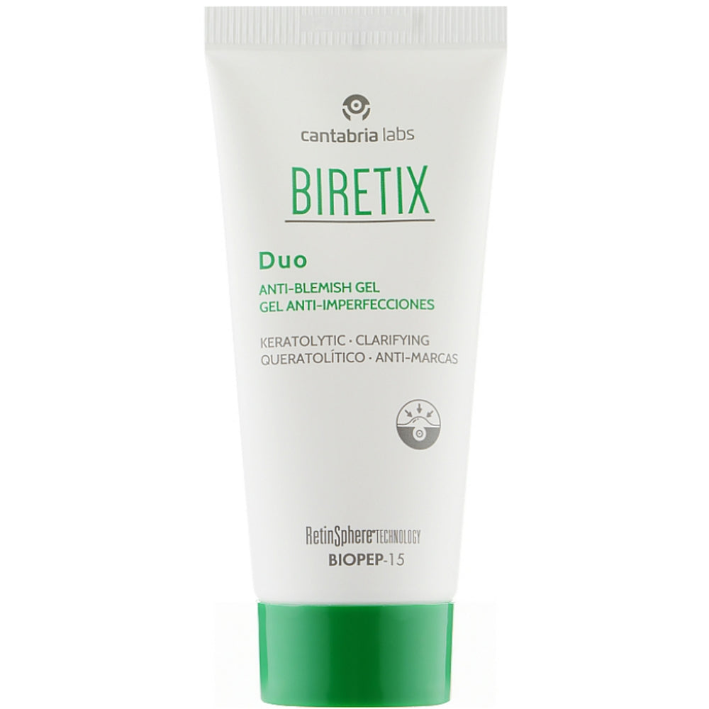 Cantabria Labs Biretix Duo Anti-Blemish Gel - Себорегулирующий гель для кожи с акне