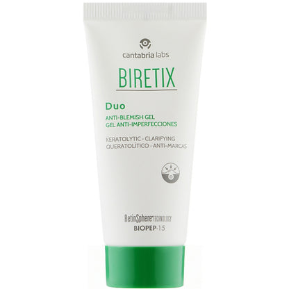 Cantabria Labs Biretix Duo Anti-Blemish Gel - Себорегулюючий гель для шкіри з акне