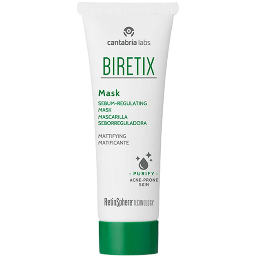 Cantabria Labs Biretix Sebum-Regulating Mask - Себорегулююча маска для шкіри з акне
