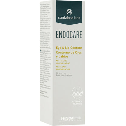 Cantabria Labs Endocare Eye &amp; Lip Contour - Регенеруючий та омолоджуючий крем-контур для очей і губ