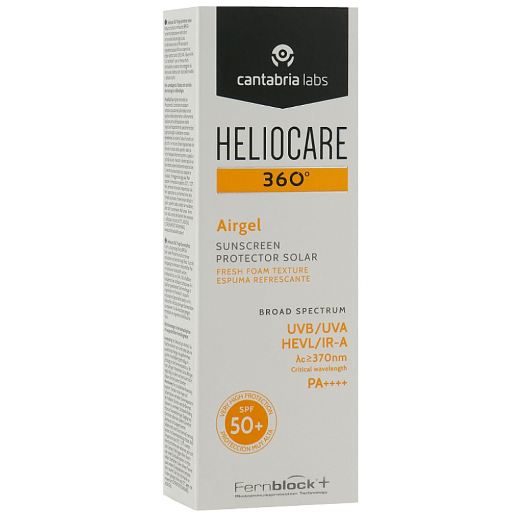 Cantabria Labs Heliocare 360º Airgel SPF 50 - Солнцезащитный ультралегкий гель