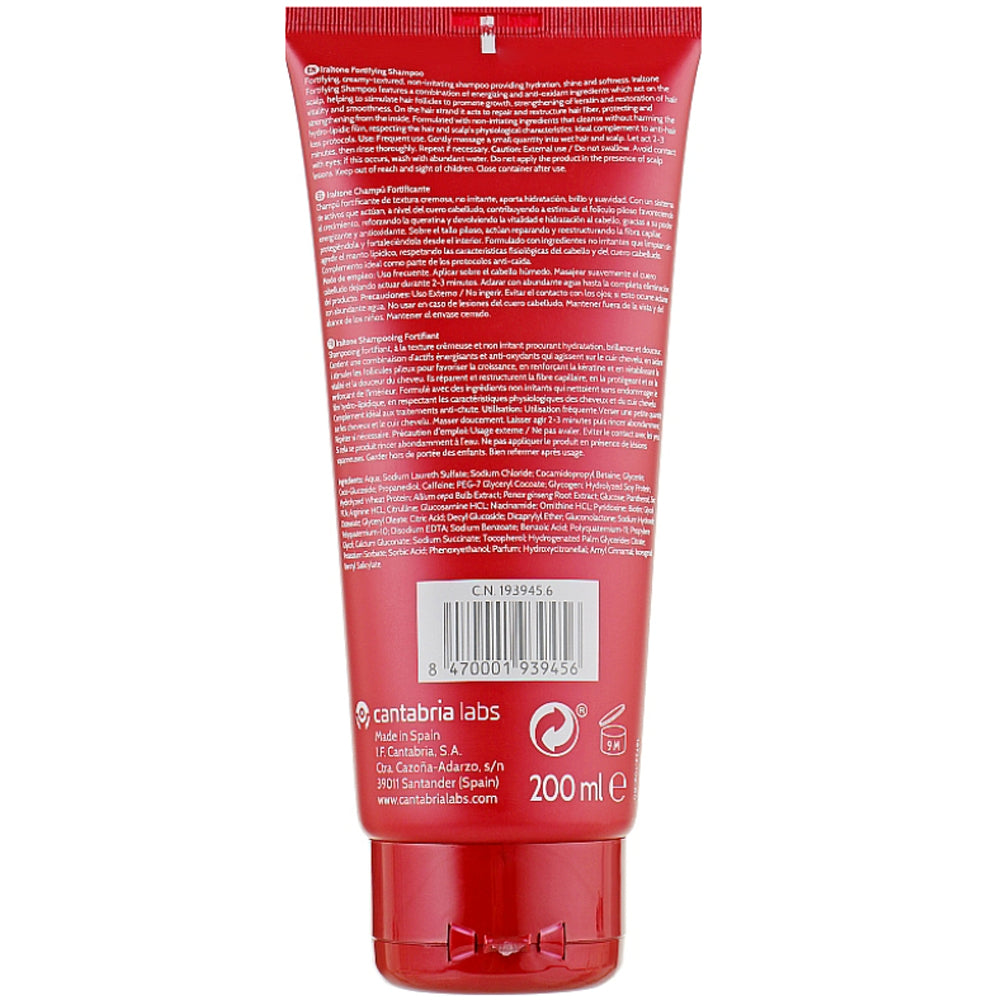 Cantabria Labs Iraltone Fortifying Shampoo - Шампунь от выпадения и для поврежденных волос