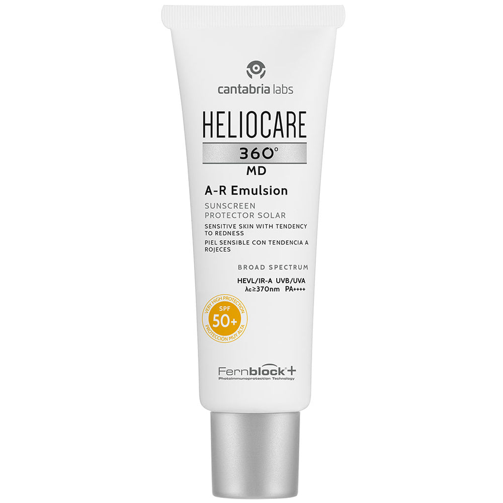Сонцезахисна емульсія для шкіри схильної до почервонінь - Cantabria Labs Heliocare 360 MD A-R Emulsion SPF 50+