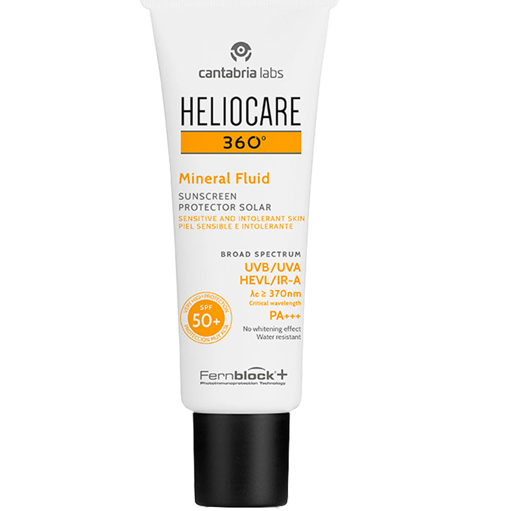Солнцезащитный минеральный флюид - Cantabria Labs Heliocare 360º Mineral Fluid SPF50
