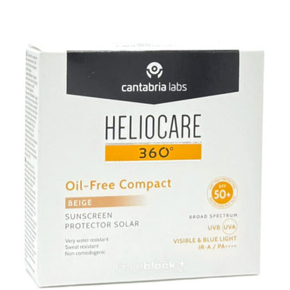 Компактная солнцезащитная пудра для комбинированной кожи - Cantabria Labs Heliocare 360º Oil-Free Compact