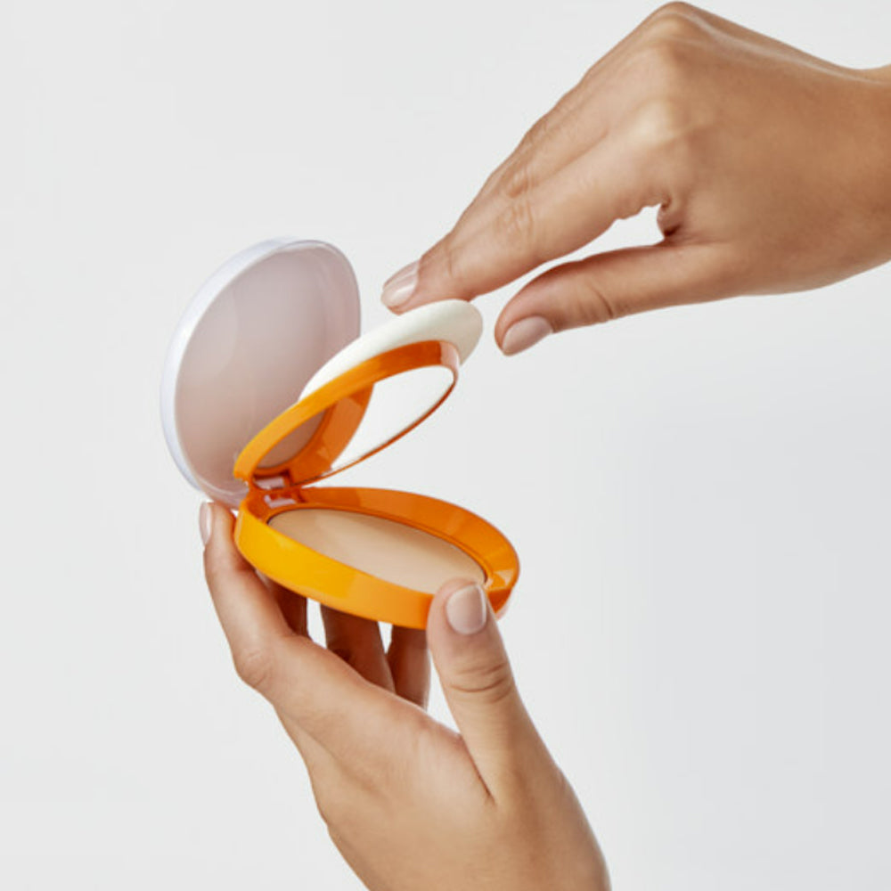 Крем-пудра компактная минеральная для сухой и нормальной кожи - Cantabria Labs Heliocare Color Compact SPF 50