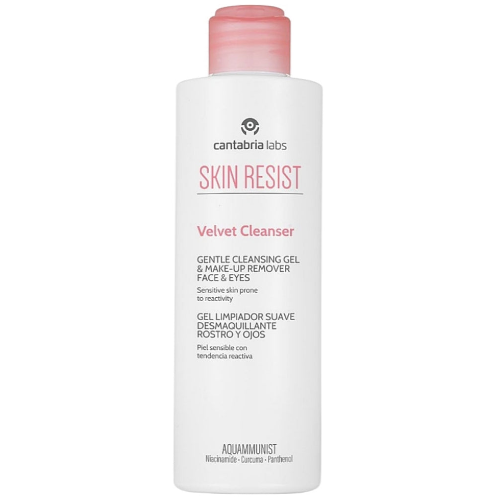 Гель для очищення чутливої шкіри - Cantabria Labs Skin Resist Velvet Cleanser Gel