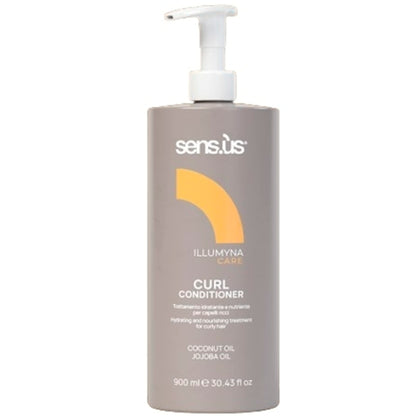 Зволожуючий кондиціонер для кучерявого волосся - Sens.ùs Illumyna Care Curl 900 мл